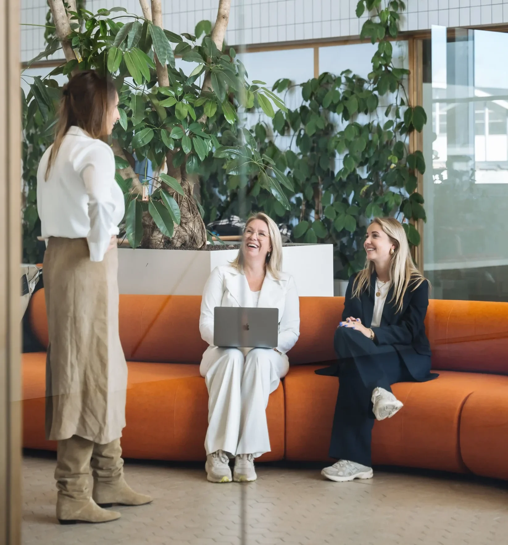 Team van InTheArena in gesprek